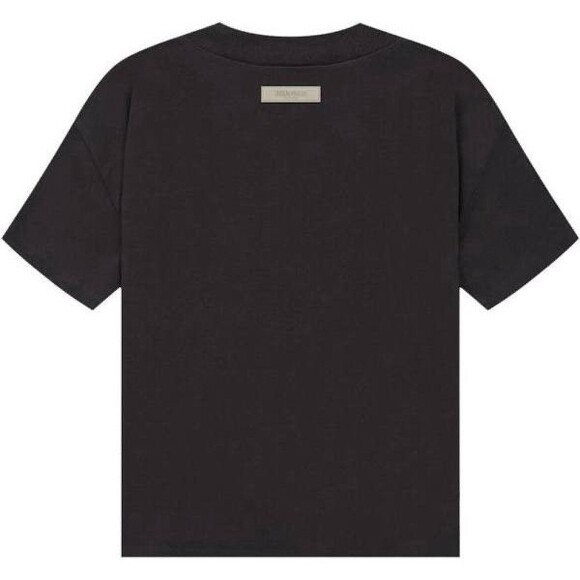 Fear of God Essentials 1977 Iron Tee Black T-Shirt Sizes M Free Shipping Include - Picture 2 of 3
